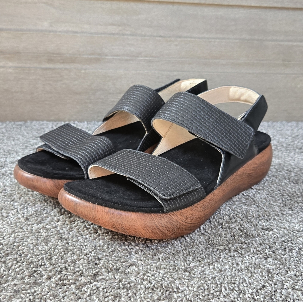 Alegria Bailee Woven Noir Sandals NEW size EU 40 / US 9.5/10